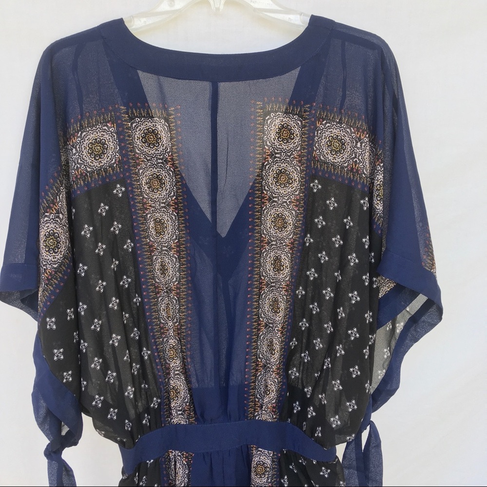 FREE PEOPLE • Boho Kimono Dress - Picture 6 of 16